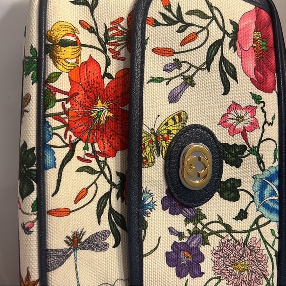 COPY - Gucci Flora Small Printed Shoulder Bag - Picture 9 of 15